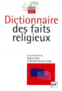 couverture Dictionnaire des faits religieux